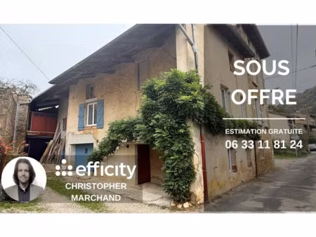 vente maison 4 pièces 58 m² à jujurieux (01640)  147 000 €