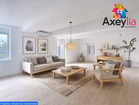 a vendre - vougy - maison entièrement rénovée avec quatre chambres  terrain et stationneme