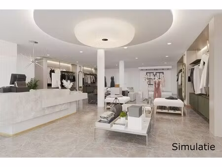 ruim handelspand van 210m² met open flexibele indeling in koersel centrum