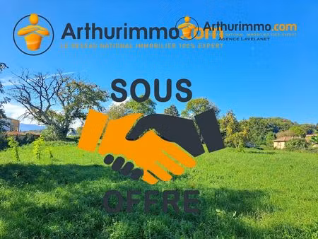 vente terrain 3837 m2 à saint-girons