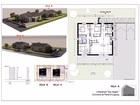 vente maison 4 pièces 90 m² à folelli (20213)  335 000 €