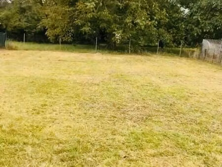 terrain constructible à vendre