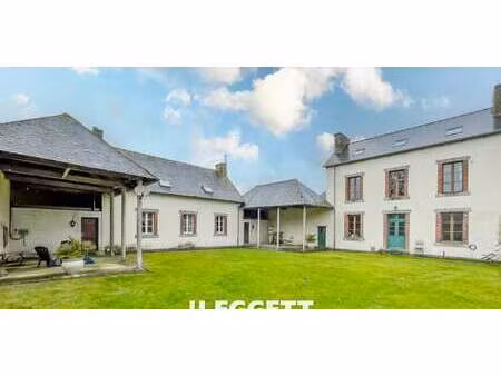 maison avec jardin et terrasse merléac (22)