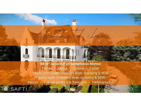 vente appartement 3 pièces 88 m² arras (62000)