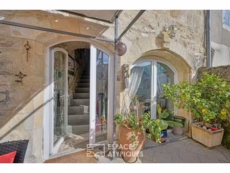 maison médiévale du 16ème siècle à congénies