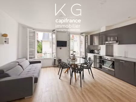 deauville hypercentre proche place morny  appartement à vendre 46m2  2 chambres  charme et