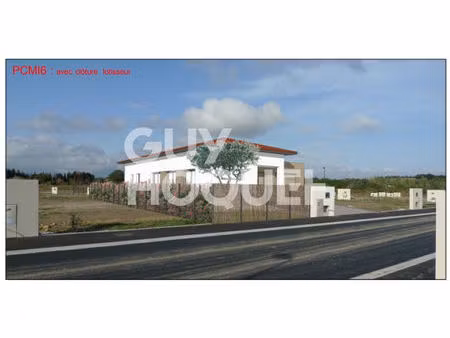 villa comtemporaine t4 en plain-pied 3 faces 132.30 m² de standing - ponteilla - livraison