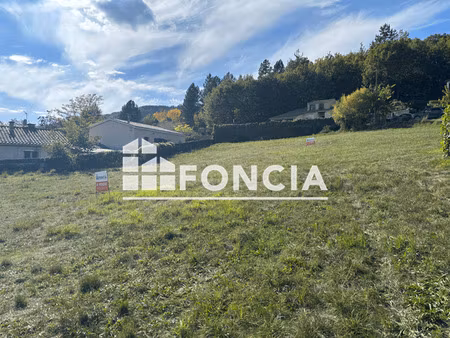 vallée de thoard  terrain de 618m2