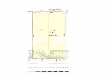 vente terrain 487 m² à sin-le-noble (59450)  54 400 €