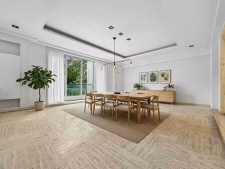 place brugmann / maison de maitre en ilot arrière + jardin