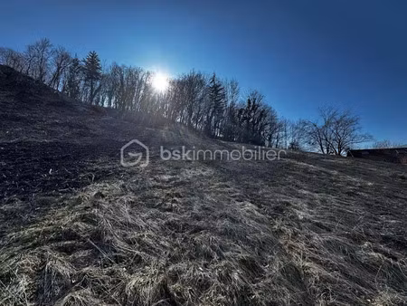 vente terrain 2444 m² à quaix-en-chartreuse (38950)  209 000 €