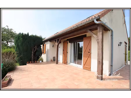 maison à vendre 6 pièces dadonville (45)  sous sol  4 chambres  vie de plain pied  terrain