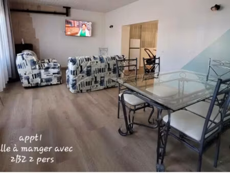 location meublée appartement 3 pièces 95 m² à la faute-sur-mer (85460)  850 €