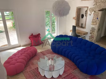 location meublée appartement 3 pièces 107 m² à jonage (69330)  1 600 €