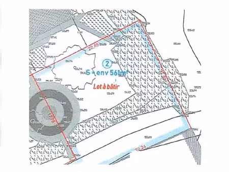 vente terrain à lamballe (22400) : à vendre / 561m² lamballe