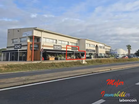 location locaux professionnels 55 m² à cabestany (66330)  1 450 €