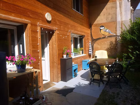 faverges. maison de village renovee avec terrain