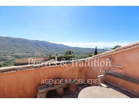 luberon  belle maison de village avec terrasse tropézienne