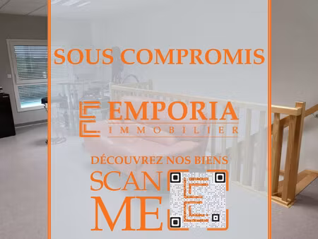 bartenheim  local commercial de 74m² en duplex idéalement situ