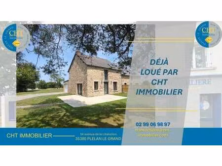 location maison à plélan-le-grand (35380) : à louer / 95m² plélan-le-grand