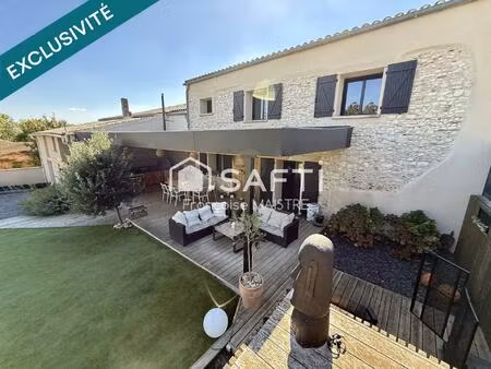 corps de ferme rénovée – 5 chambres – piscine