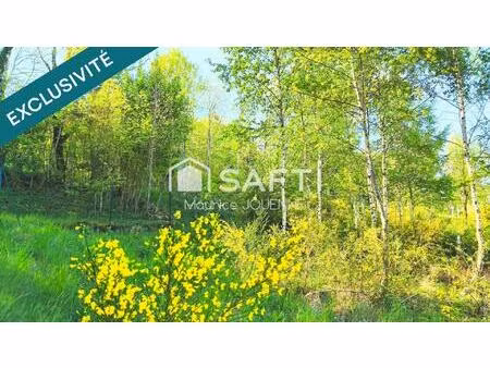 rare  ce superbe terrain en partie à bâtir  enclos  au calme avec sa vue dégagée panoramiq