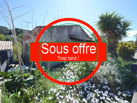 villa 4p sur 462m2 de terrain en lotissement