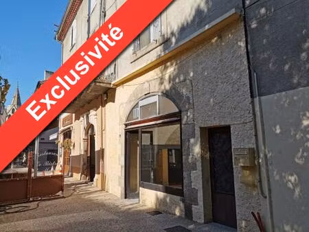 achat local commercial 70m² aubenas 07200