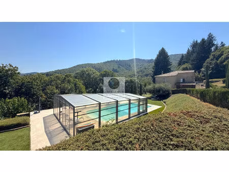 vente maison 7 pièces 218 m² jaujac (07380)