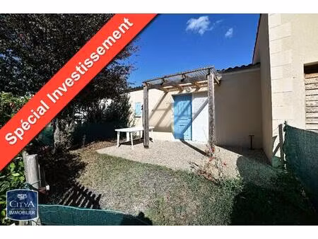 achat maison 2 pièces 39m² thenac 17460