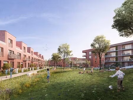 moderne woning met tuin en fietsberging in de stip – gentbrugge