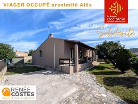 viager occupé - f71-h72 ans - st martin de valgalgues (30520)