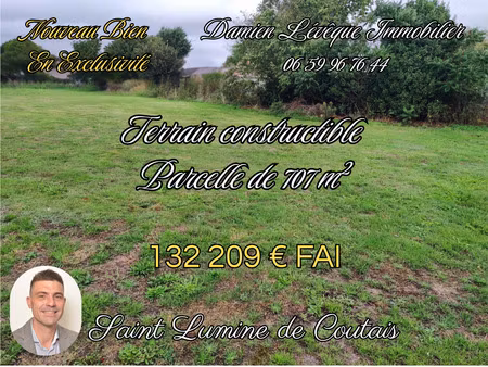 terrain - 707 m²