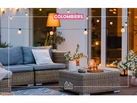 vente appartement neuf 1 pièces 23m2 colombiers - 131202 € - surface privée