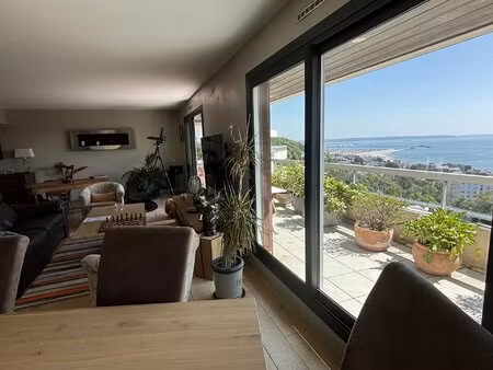 t4 112 m2 - vue mer dernier étage terrasse 65m2