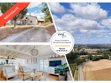 vente maison 5 pièces 140 m² beaumont-de-lomagne (82500)