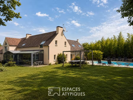 maison de caractère en lisière de forêt avec maison indépendante et potentiel locatif
