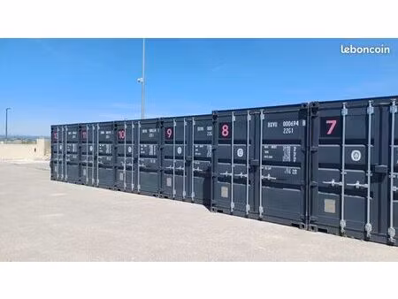 location de box container de stockage sécurisé