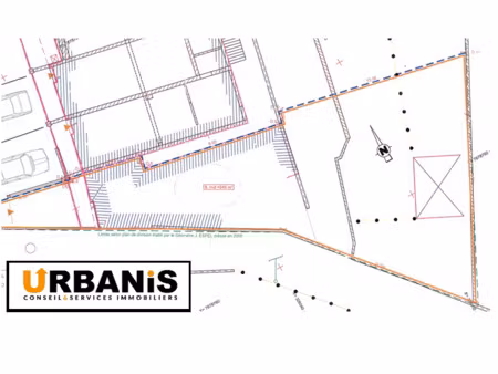 rare - terrain de 245m2 au coeur de ville de la plaine saint