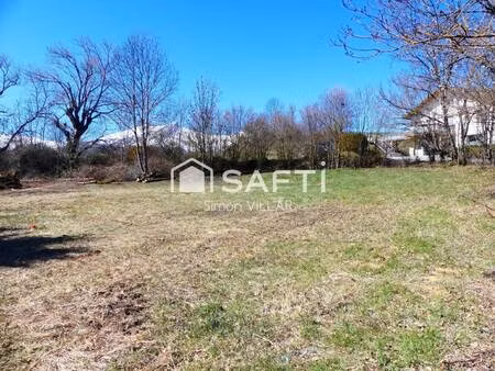 terrain constructible viabilisé à vendre