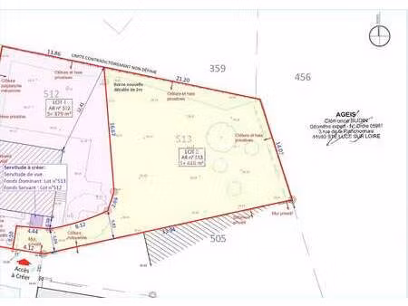 vente terrain à vern-sur-seiche (35770) : à vendre / 446m² vern-sur-seiche