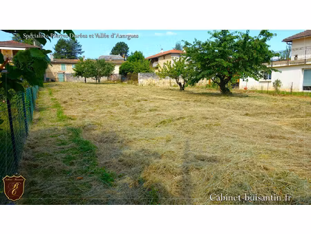 terrain à bâtir centre village