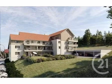 appartement t2 à vendre - 2 pièces - 47 13 m2 - longevilles mont d or - 25 - franche-comte
