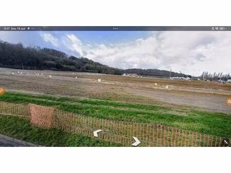 terrain constructible viabilisé à vendre