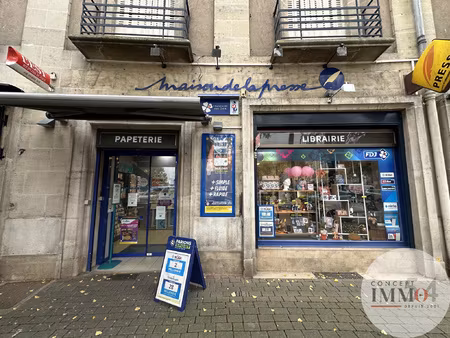 toul centre - fonds de commerce de librairie - papeterie - f