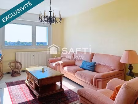 superbe appartement 3 pièces de 68 m² avec balcon