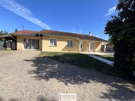 maison plain pied + piscine + garage