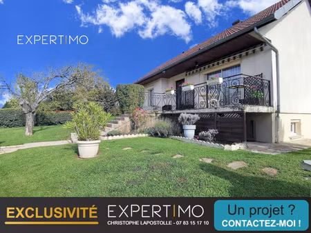 exclusivité – maison familiale 127 m² et 1100 m² de terrain + sous-sol complet et studio i