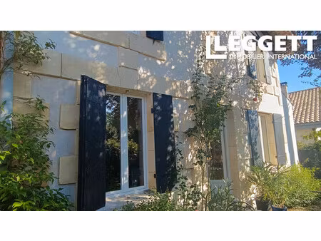 achat maison 4 pièces 83m² st martin de laye 33910