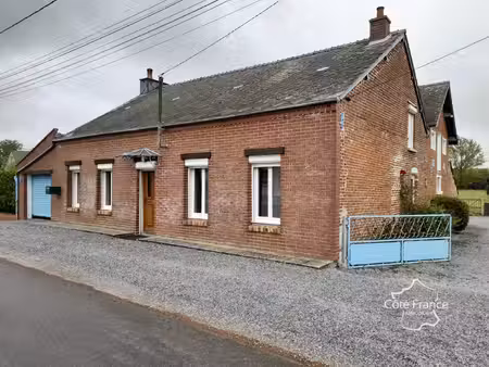 achat maison 4 pièces 93m² la flamengrie 02260